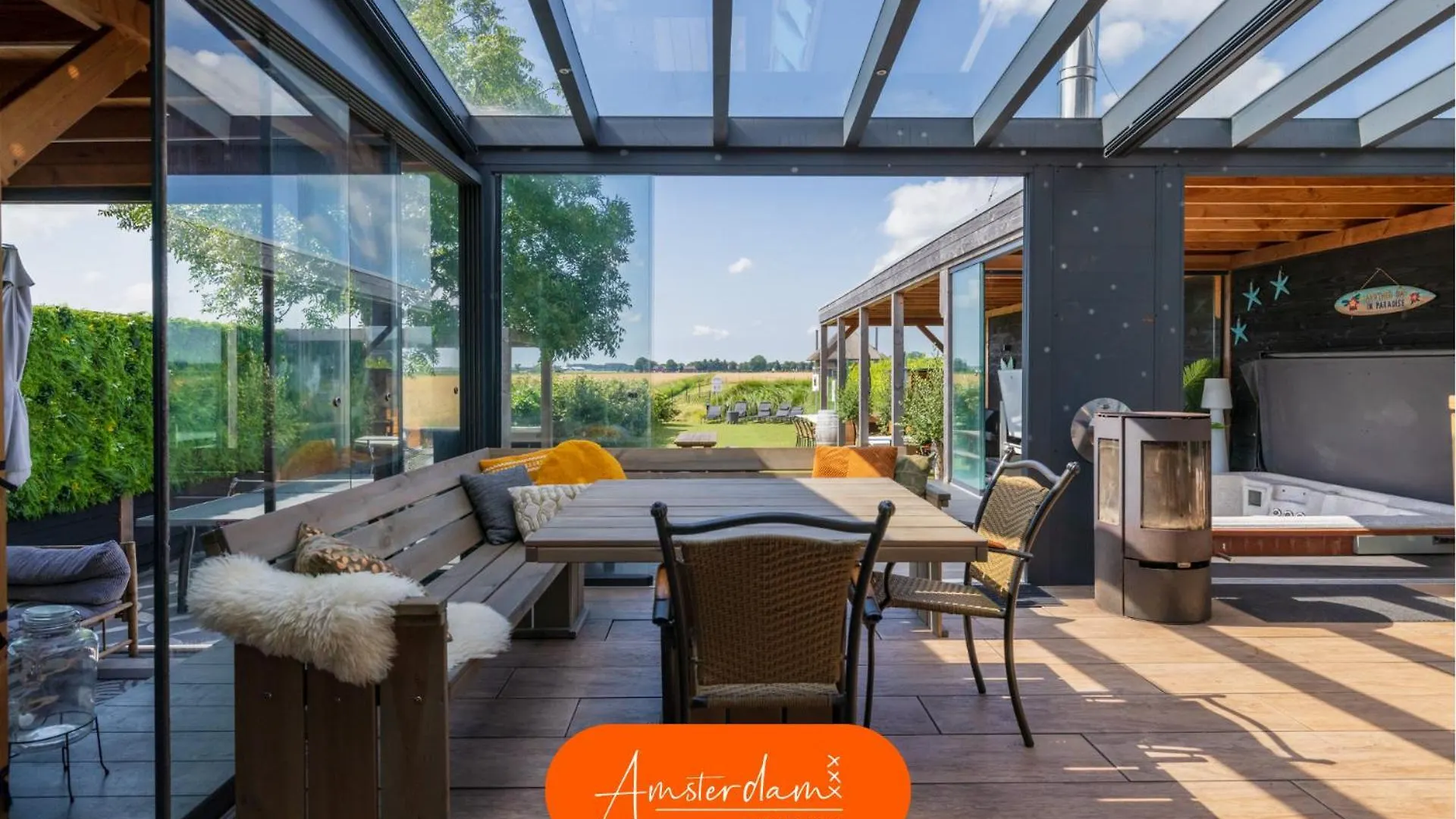 Amsterdam Group Stay - 26 Beds - Jacuzzi & Sauna Zwanenburg Netherlands